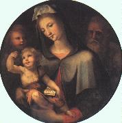 The Holy Family with Young Saint John dfg BECCAFUMI, Domenico